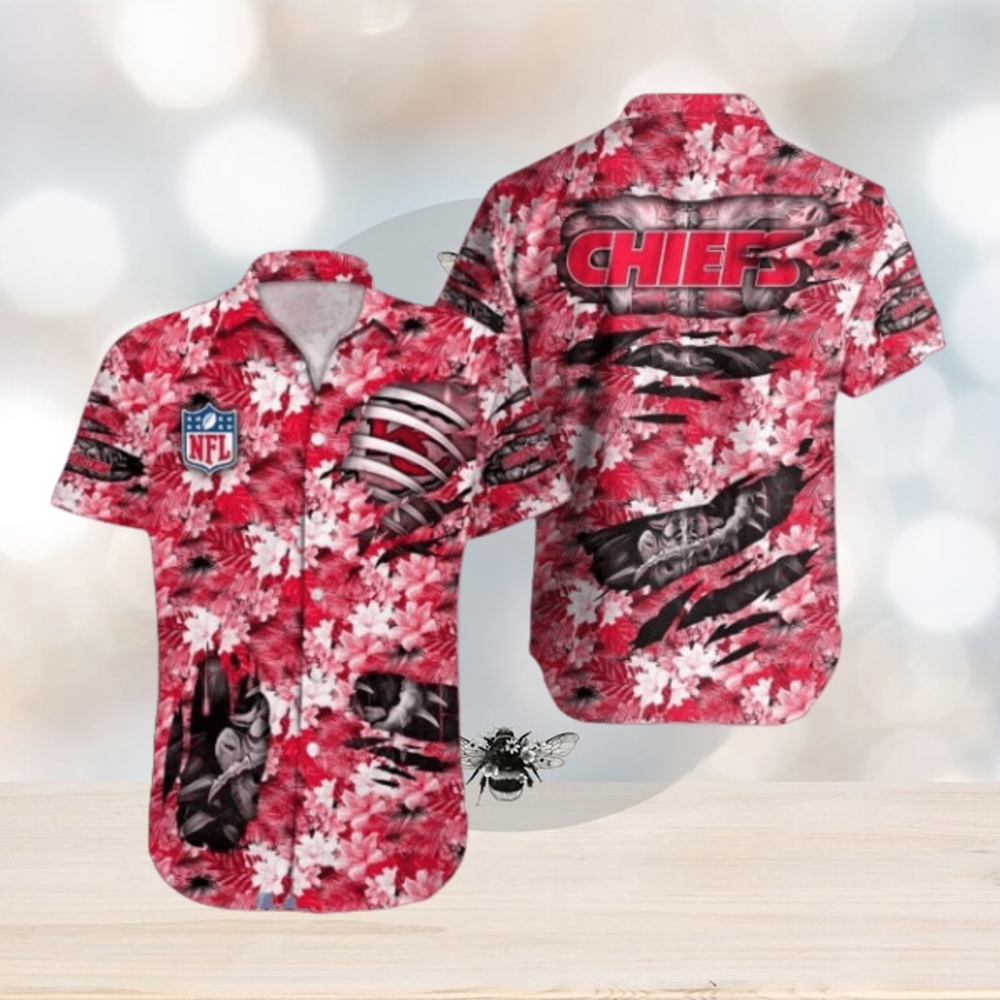 Kansas City Chiefs NFL Hawaii Shirt 3D New Style Trending Gift For Fans Kansas City Chiefs NFL Hawaii Shirt 3D New Style Trending Gift For Fans