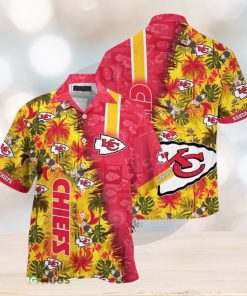 Kansas City Chiefs NFL Team Football Button Down Hawaiian Shirt For Fans Men And Women Gift Aloha Beach