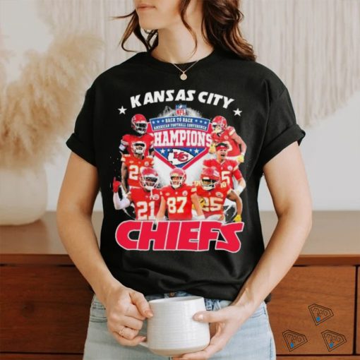 Kansas City Chiefs Players Back To Back American Football Conference Champions Shirt