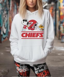 Kansas City Chiefs Snoopy And Woodstock Helmet Shirt
