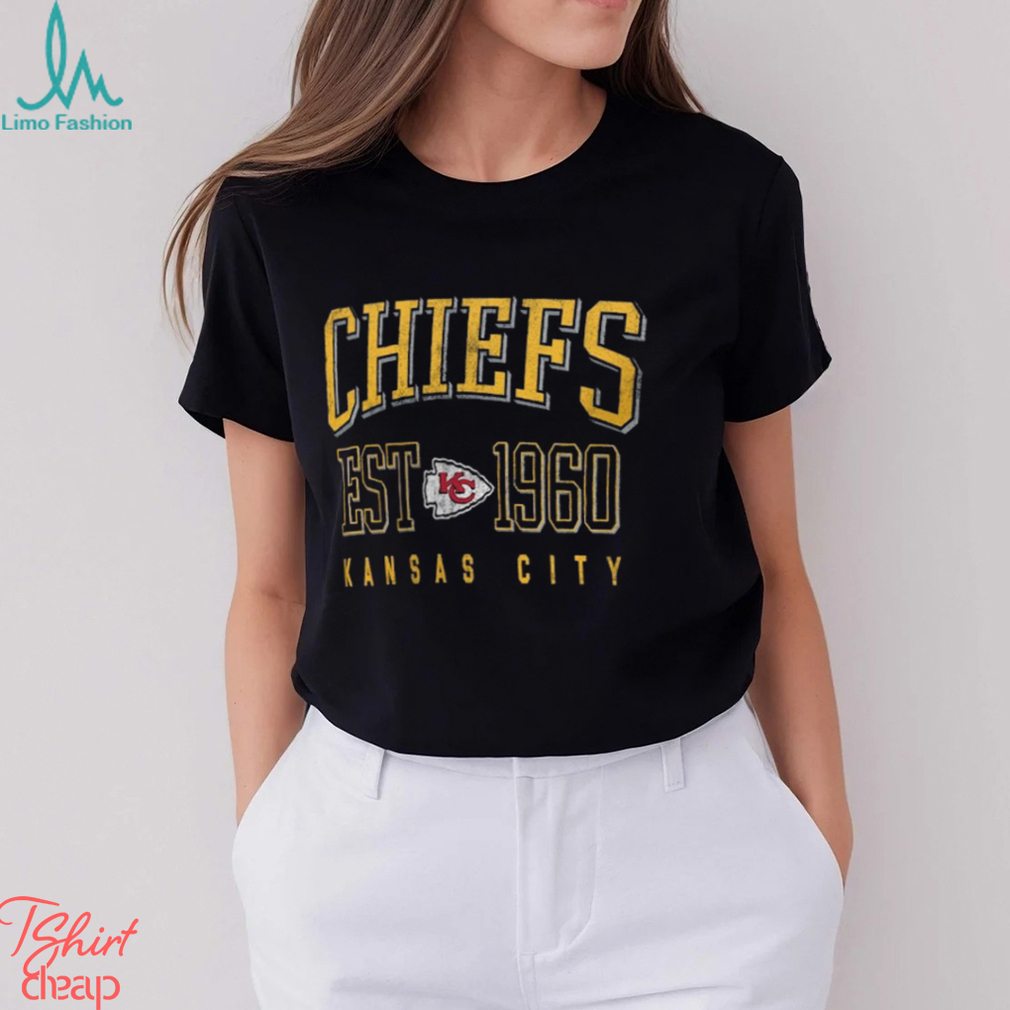 Kansas City Chiefs Women's Long Sleeve Shirt Vintage Button Shirt