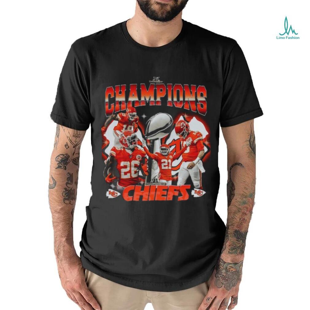 Kansas City Chiefs Super Bowl Champions Graphic Teeb shirt Kansas City Chiefs Super Bowl Champions Graphic Teeb shirt