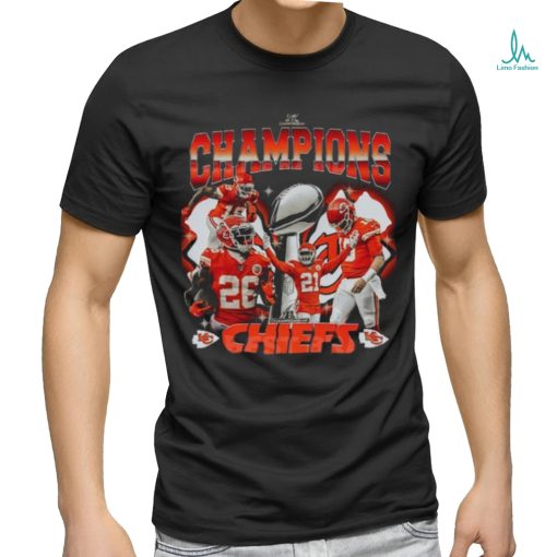 Kansas City Chiefs Super Bowl Champions Graphic Teeb shirt