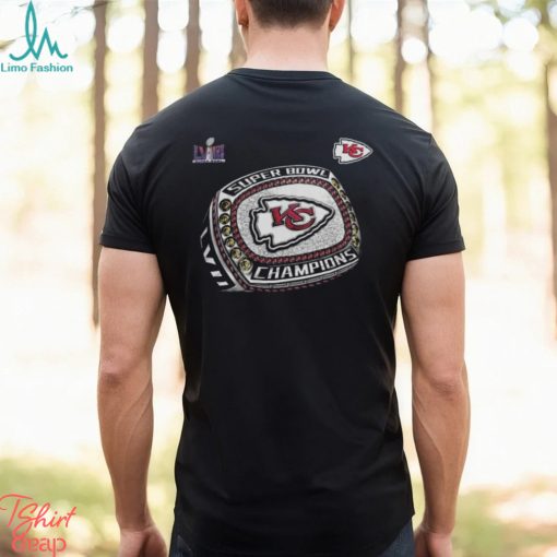 Kansas City Chiefs Super Bowl LVIII Champions Big & Tall Diamond Maker T Shirt