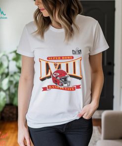 Kansas City Chiefs Super Bowl LVIII Helmet Shirt