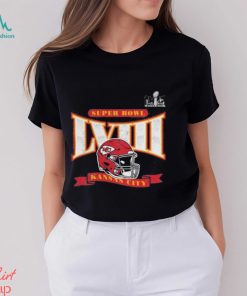 Kansas City Chiefs Super Bowl LVIII Kansas City Helmet Shirt