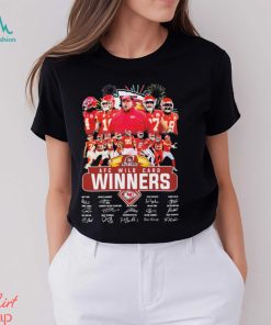 Kansas City Chiefs Team 2023 2024 AFC Wild Card Winner Signatures Shirt, hoodie, sweater, long sleeve and tank top Kansas City Chiefs Team 2023 2024 AFC Wild Card Winner Signatures Shirt