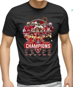 Kansas City Chiefs Team Champions Signature Super Bowl 2024 Shirt