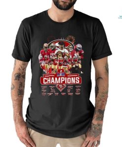 Kansas City Chiefs Team Champions Signature Super Bowl 2024 Shirt