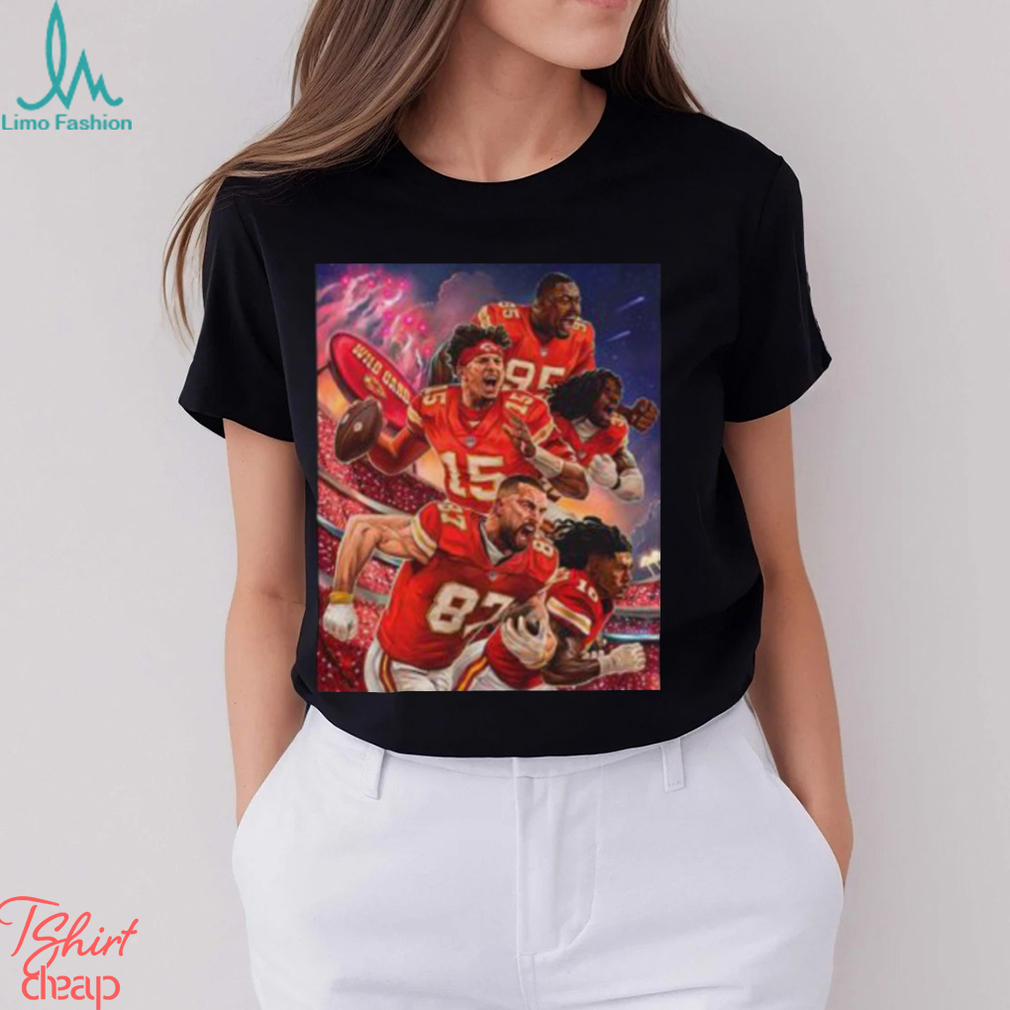 Kansas City Chiefs The Kingdom Awaits NFL Wild Card Weekend Season 2023 Unisex T Shirt Kansas City Chiefs The Kingdom Awaits NFL Wild Card Weekend Season 2023 Unisex T Shirt