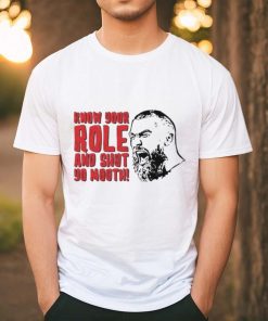 Kansas City Chiefs Travis Kelce Know Your Role And Shut Yo Mouth Shirt