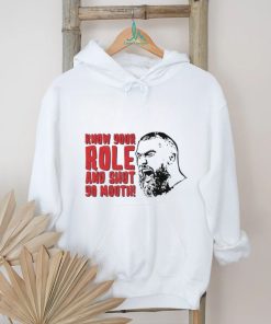 Kansas City Chiefs Travis Kelce Know Your Role And Shut Yo Mouth Shirt