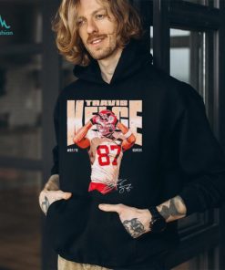 Kansas City Chiefs Travis Kelce heart signature shirt