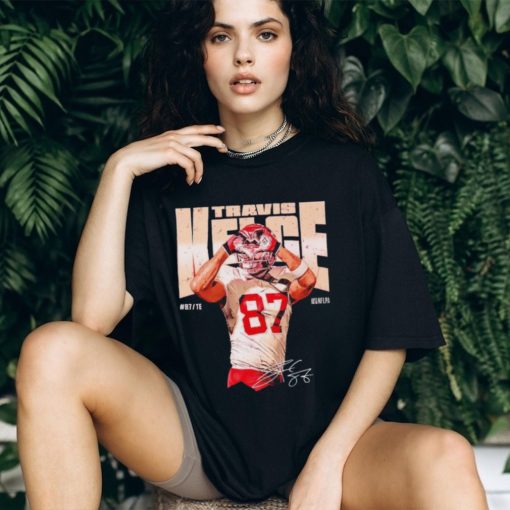 Kansas City Chiefs Travis Kelce heart signature shirt