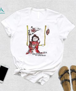Kansas City Chiefs Travis Kelce when it’s grim it’s wide right shirt
