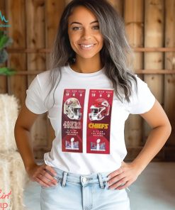 Kansas City Chiefs Vs San Francisco 49ers Super Bowl Lviii Matchup Ticket Sales T Shirt