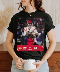 Kansas City Chiefs Win 27 24 Buffalo Bills 2023 AFC Division Championship shirt