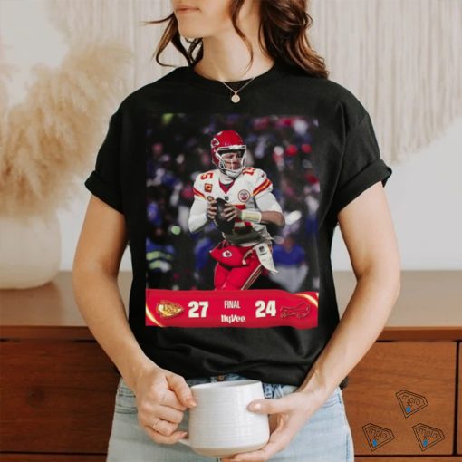 Kansas City Chiefs Win 27 24 Buffalo Bills 2023 AFC Division Championship shirt