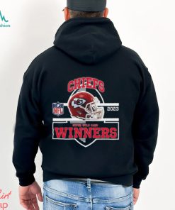 Kansas City Chiefs Winners Champions 2023 Super Wild Card NFL Divisional Helmet Logo T Shirt