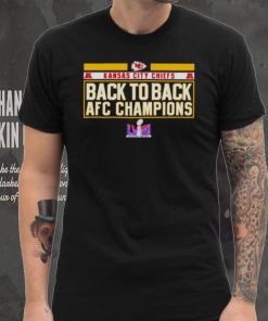 Kansas City Chiefs back to back AFC Champions shirt
