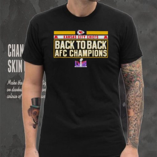 Kansas City Chiefs back to back AFC Champions shirt