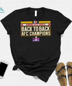 Kansas City Chiefs back to back AFC Champions shirt