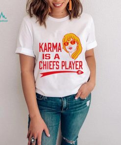 Kansas City Chiefs football Karma is a Chiefs player 87 T. S. shirt