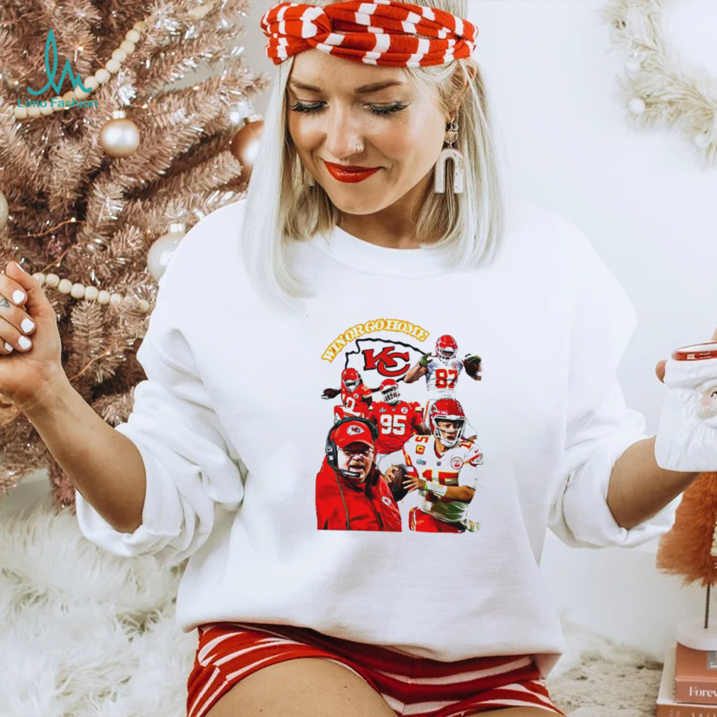 Kansas City Chiefs football team win or go home shirt Kansas City Chiefs football team win or go home shirt