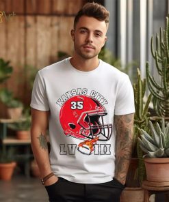Kansas City Chiefs super bowl LVIII helmet shirt