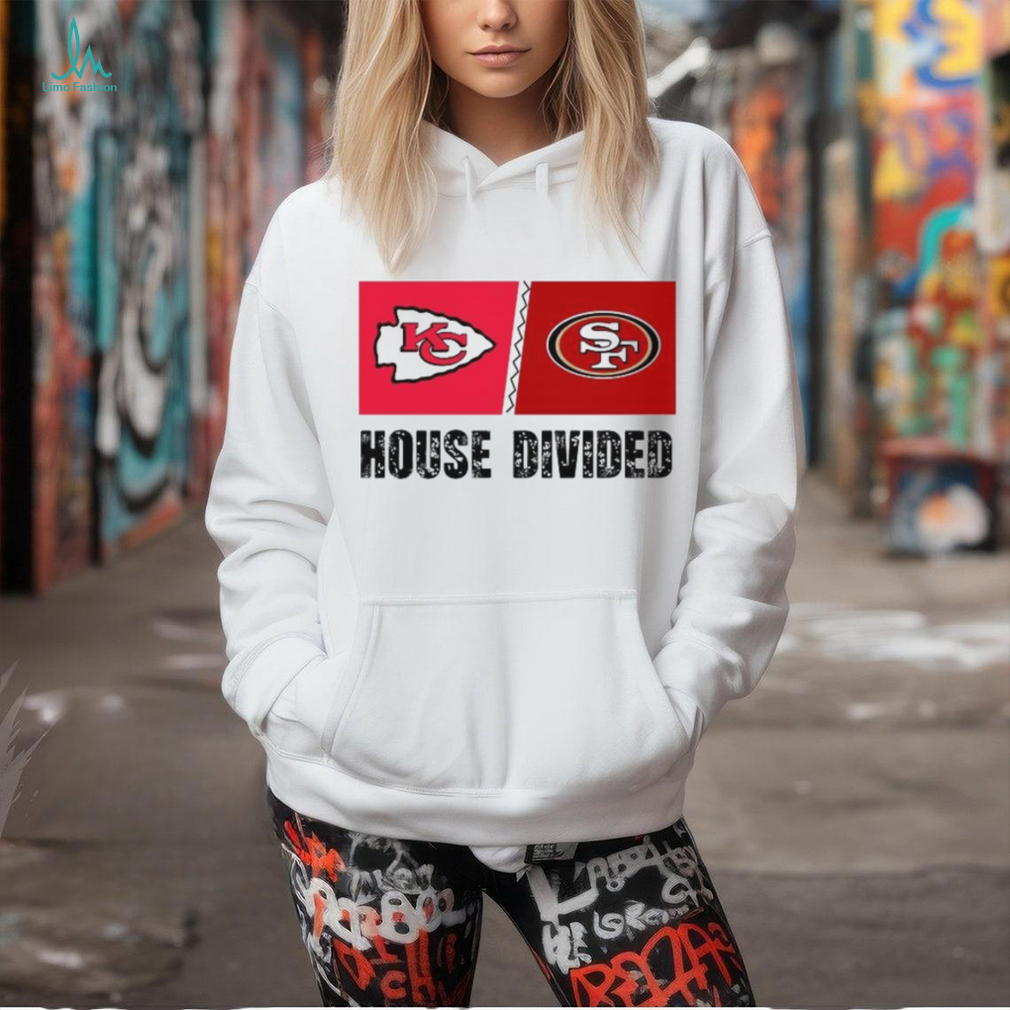 Kansas City Chiefs vs San Francisco 49Ers House Divided Shirt