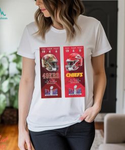 Kansas City Chiefs vs San Francisco 49ers Super Bowl LVIII Matchup Shirt