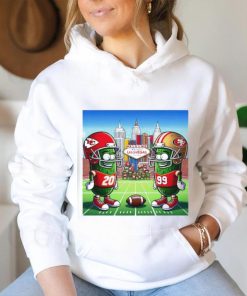 Kansas City Chiefs vs San Francisco 49ers matchup pickle shirt