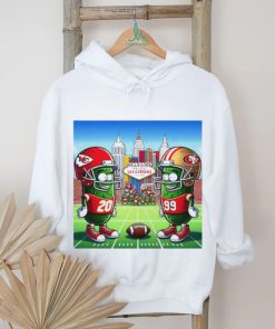 Kansas City Chiefs vs San Francisco 49ers matchup pickle shirt