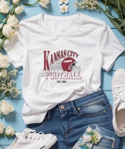 Kansas City Football Est 1960 Helmet Shirt