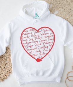 Kansas City Heart Players Name Signatures Shirt