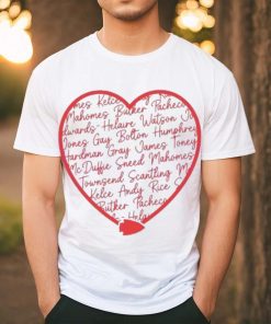 Kansas City Heart Players Name Signatures Shirt