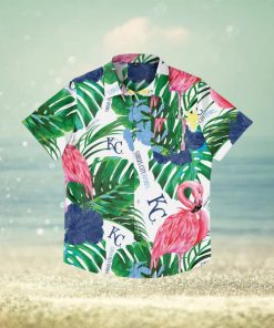 Kansas City Royals Flamingo Hawaiian Shirt