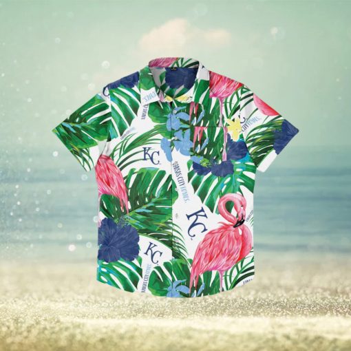 Kansas City Royals Flamingo Hawaiian Shirt