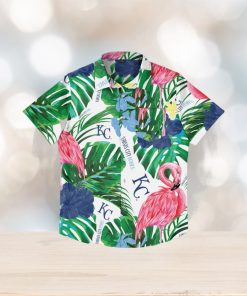 Kansas City Royals Flamingo Hawaiian Shirt