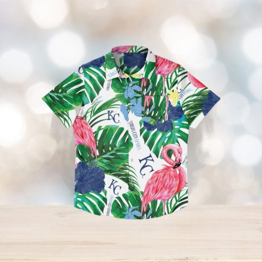 Kansas City Royals Flamingo Hawaiian Shirt