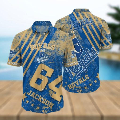 Kansas City Royals MLB Custom Number And Name Luau New Beach Hawaiian Shirt Gift For Fans