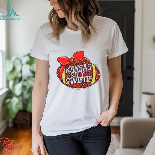 Kansas City Swiftie Bow Headband Football Leopard shirt