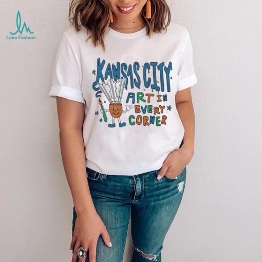 Kansas City art in every corner shirt