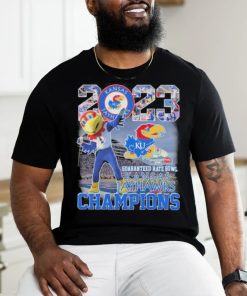 Kansas Jayhawks Mascot 2023 Guaranteed Rate Bowl Champions Shirt