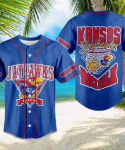 Kansas Jayhawks Rock Chalk Personalized Baseball Jersey, hoodie, sweater, long sleeve and tank top Kansas Jayhawks Rock Chalk Personalized Baseball Jersey