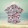 Kansas State Wildcats Black Floral Hawaiian Shirt