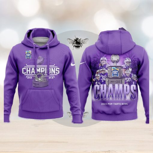 Kansas State Wildcats 2023 Pop tarts Bowl Champions Hoodie