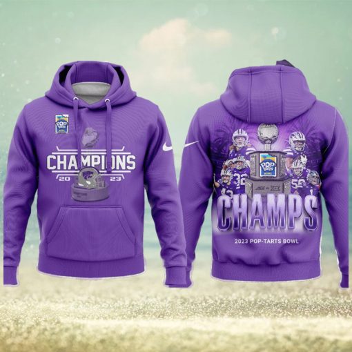 Kansas State Wildcats 2023 Pop tarts Bowl Champions Hoodie