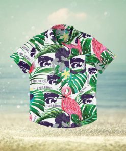 Kansas State Wildcats Flamingo Hawaiian Shirt