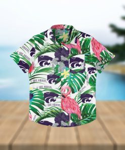 Kansas State Wildcats Flamingo Hawaiian Shirt